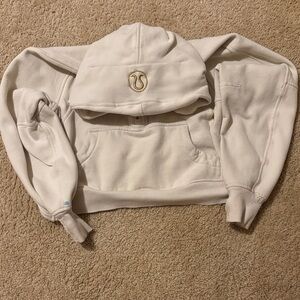 Lululemon Cream Zip-Up Jacket